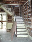 The entrance hall in 2008, taken through front side-light