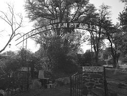 Cherry cemetery, est. 1886