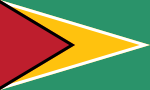 Vlag van Co-operative Republic of Guyana