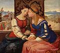 Friedrich Overbeck: Italia und Germania, um 1840/50