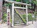 木霊神社 鳥居と参道石段