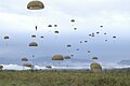 Saut en parachute sur la zone de Ger (1er RHP)