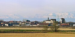 Skyline of Granozzo con Monticello