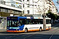 Image 50One of the NAW/Hess articulated trolleybuses delivered to Geneva in 1992, which were among the first production-series low-floor trolleybuses (from Trolleybus)