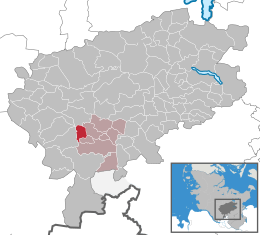 Oersdorf – Mappa