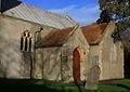 South side of St John the Baptist church