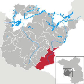 Poziția orașului Treuenbrietzen pe harta districtului Potsdam-Mittelmark