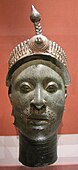 Bronze head from Ife; 12th–15th century; brass; British Museum (London)