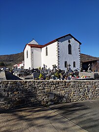 Église Saint Laurent à Larceveau.