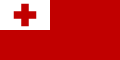 Le drapeau des Tonga.