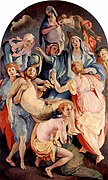 Il Trasporto, de Pontormo, ca. 1526-1528.