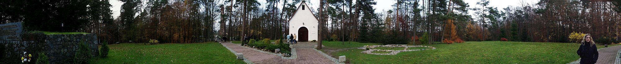 Zdjęcie panoramiczne z 2006 roku, wykonane na Krzyżance