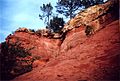 Ocker-Felsen bei Roussillon