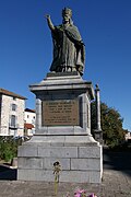 II. Silvester büstü, Aurillac, Auvergne, Fransa.