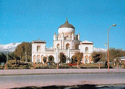 Mausoleum of emir Abdur Rahman Khan, Zarnegar Park