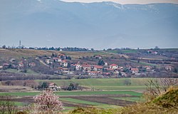 View of part of the village