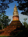 Prataduyaku in Mueang Fa Daet Song Yang, characteristic of the Dvaravati architectural style integrated with Ayutthaya and Rattanakosin styles, dating back around the 7th-11th century CE.