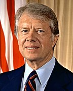 Voormalig Gouverneur Jimmy Carter uit Georgia Democratische Partij