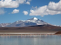 Laguna Brava, (4000 msnm), humedal en la zona altoandina de la provincia de La Rioja.