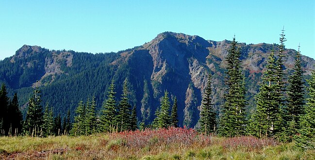 Mt. Wow from the east