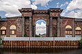 New Holland Island Arch in Saint Petersburg