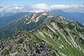 Blick von Kuro-dake auf Akaushi-dake