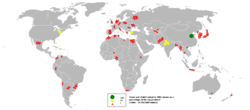 Distribución de los cultivos\