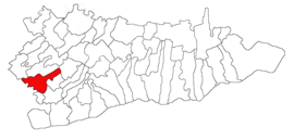 Location in Călărași County