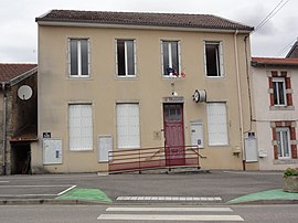 The town hall in Erbéviller-sur-Amezule