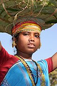 K9. A young Bondo woman from Chattisgarh on her way to the weekly local market. (WP:Featured Picture)