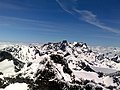 Jotunheimen har mange høye topper, deriblant alle de 23 høyeste i Norge.