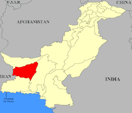 Stato di Kharan - Localizzazione