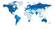 Map of Global Availability of Google Play Books