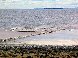 Robert Smithson, Spiral Jetty, 1970.