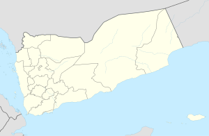 Zinjibar trên bản đồ Yemen