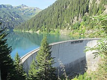 barrage et lac de Saint-Guérin