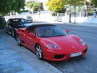 Ferrari 360 Spider.