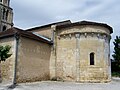 Le chevet de l'église Saint-Maixant.