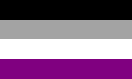 Prideflagg for aseksuelle (Asexual pride flag)