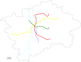 Infobox metrostation Praag (Metro van Praag)