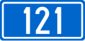 D121 state road shield