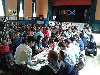 Euskal Jaia, Edinburgh, Eskozia.