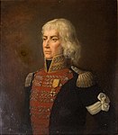 Georg Gedda iförd uniform m/1802 för en överste vid Finska gardesregementet.