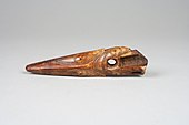 Harpoon head; 2nd–3rd century; ivory (walrus); height: 2.5 cm (1 in.); Metropolitan Museum of Art