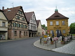 Skyline of Neunkirchen am Brand