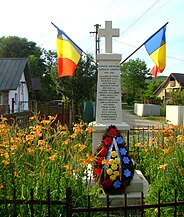 Monumentul Eroilor din fostul sat Ghiolț