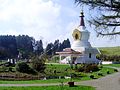 Stupa ved Samye Ling Monastery, Skotland