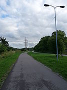 Piste cyclable de la rue Mäe.