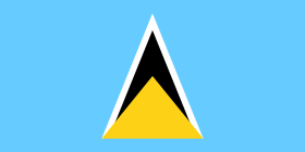 Flag of Saint Lucia