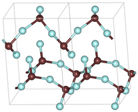 Strukturformel von Germanium(II)-fluorid